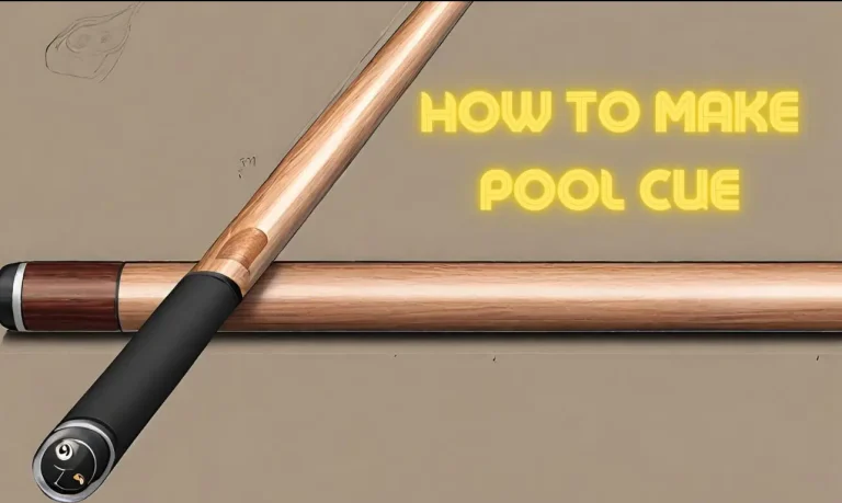 How to Make a Pool Cue Using Only Hand Tools in 7 steps